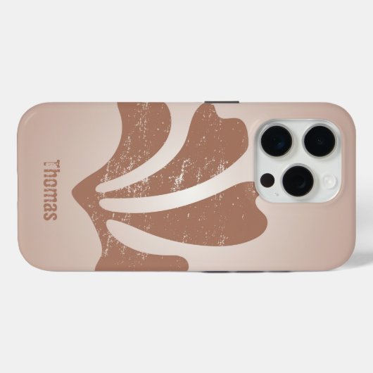 Abstract Art Brown Algae, Kelp Case-Mate iPhone Case (Achterkant (horizontaal))