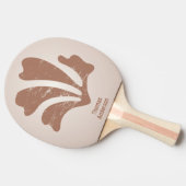 Abstract Art Brown Algae, Kelp Tafeltennisbatje (Zijkant)