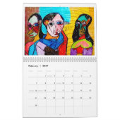 ABSTRACT ART BY DAF 2026 Calendar Kalender (Feb 2027)