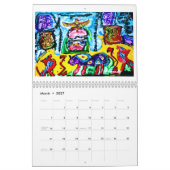 ABSTRACT ART BY DAF 2026 Calendar Kalender (Mar 2027)