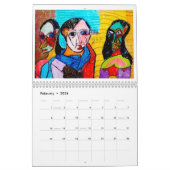 ABSTRACT ART BY DAF 2026 Calendar Kalender (Feb 2026)