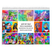 ABSTRACT ART BY DAF 2026 Calendar Kalender (Hoes)