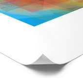 Abstract art by Roger R Whiteside Poster (Hoek)