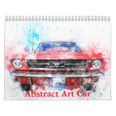 Abstract Art Car Calendar Kalender (Hoes)