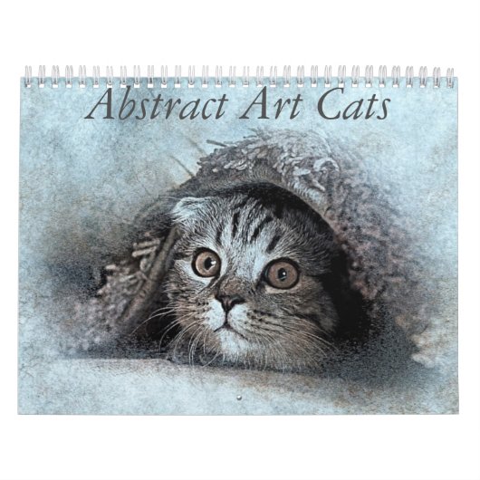 Abstract Art Cat Kalender (Hoes)
