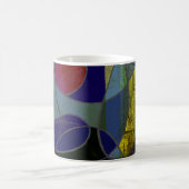 Abstract Art Coffee Mug "Candlelight Variation" Koffiemok (Center)