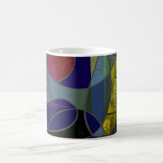 Abstract Art Coffee Mug "Candlelight Variation" Koffiemok (Center)
