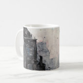 Abstract Art Coffee Mug Koffiemok (Voorkant links)