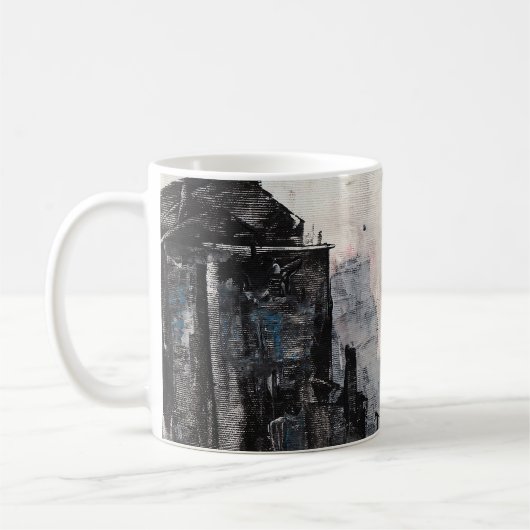 Abstract Art Coffee Mug Koffiemok (Links)