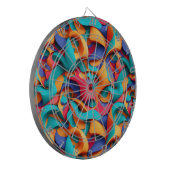 Abstract Art Dartboard Dartbord (Voorkant Links)