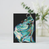 Abstract Art Deco Dancer - Art Print Briefkaart (Staand voorkant)