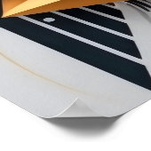 Abstract Art Deco-Poster | Kantoor, huis, publiek Poster (Hoek)