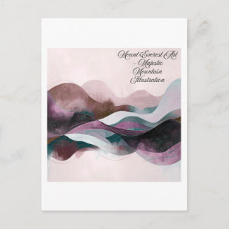 Abstract Art Design | Modern Minimalist Briefkaart