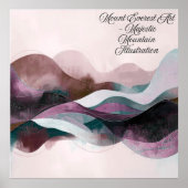 Abstract Art Design | Modern Minimalist Poster (Voorkant)