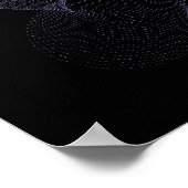 Abstract art, digital print, wall decor, minimal poster (Hoek)