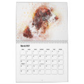 Abstract Art Dogs 2 Kalender (Mar 2027)