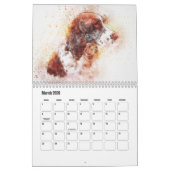 Abstract Art Dogs 2 Kalender (Mar 2026)