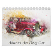 Abstract Art Drag Car Kalender (Hoes)