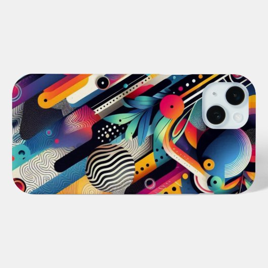"Abstract Art Extravaganza iPhone Case" Case-Mate iPhone Case (Achterkant (horizontaal))