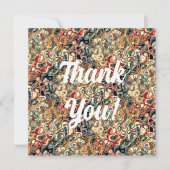 Abstract Art Flat Wenskaart Kaart (Voorkant)