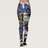 Abstract ART - Fractal GUM GUM-rotatie Leggings (Achterkant)