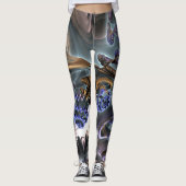 Abstract ART - Fractal GUM GUM-rotatie Leggings (Voorkant)