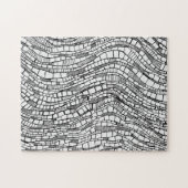 Abstract Art Geometric Shapes Difficult Puzzle Legpuzzel (Horizontaal)