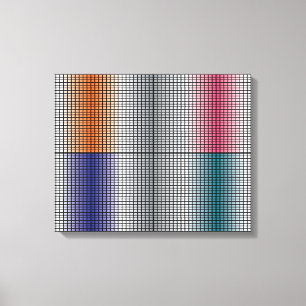 Abstract Art Home Decor Canvas Afdruk