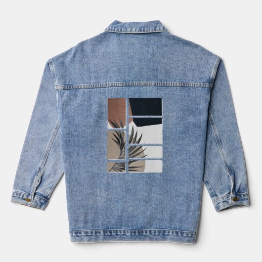 Abstract art Jacket (Achterkant)