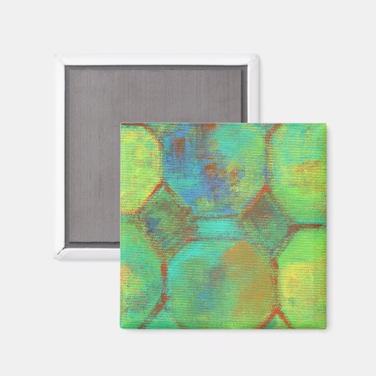 Abstract Art Magnet (Voorkant / Achterkant)