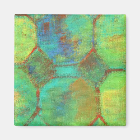 Abstract Art Magnet (Voorkant)