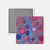 Abstract Art Magnet (Voorkant / Achterkant)
