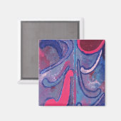 Abstract Art Magnet (Voorkant / Achterkant)