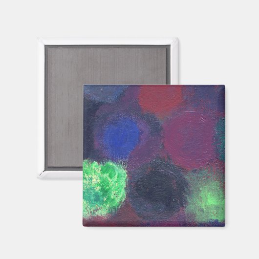 Abstract Art Magnet (Voorkant / Achterkant)