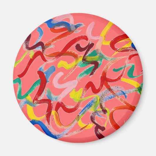 Abstract Art Magnet (Voorkant)