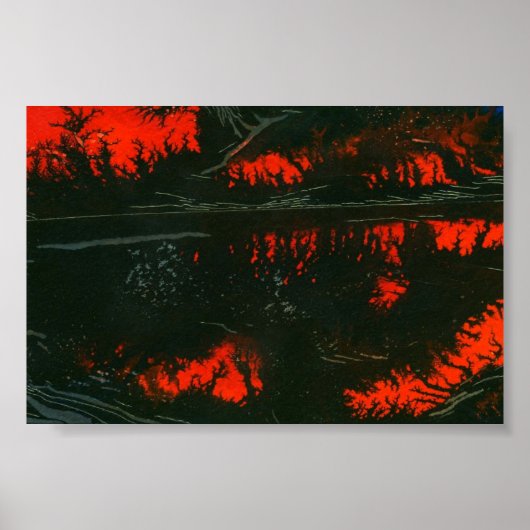Abstract art mini-Poster Poster (Voorkant)