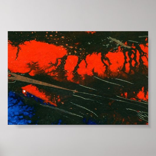 Abstract art mini-Poster Poster (Voorkant)