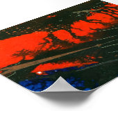 Abstract art mini-Poster Poster (Hoek)