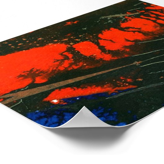 Abstract art mini-Poster Poster (Hoek)