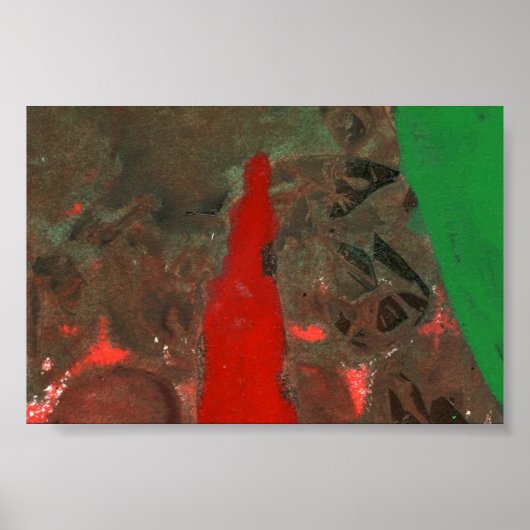 Abstract art mini-Poster Poster (Voorkant)