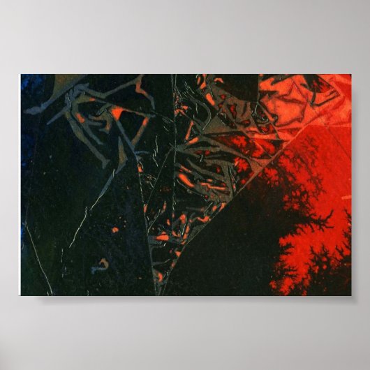 Abstract art mini-Poster Poster (Voorkant)