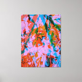 Abstract art mixed media canvas afdruk (Voorkant)