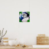 Abstract Art Number 10 Billiards Ball Poster (Keuken)