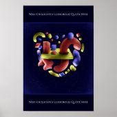 Abstract Art on Print, Value Poster Paper (Matte) (Voorkant)