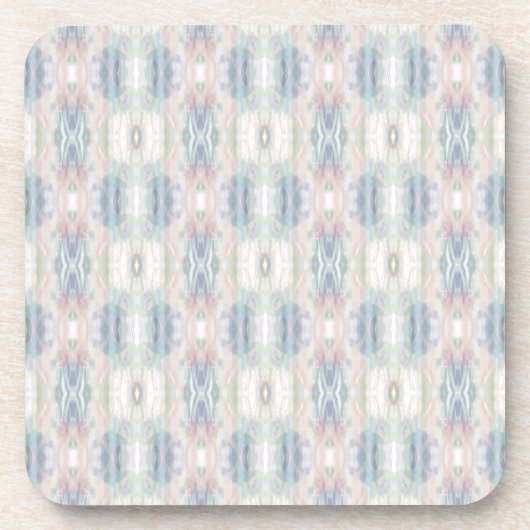 Abstract art plastic coaster bier onderzetter (Voorkant)