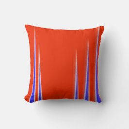 Abstract Art Red Blue White-minimalisme Kussen