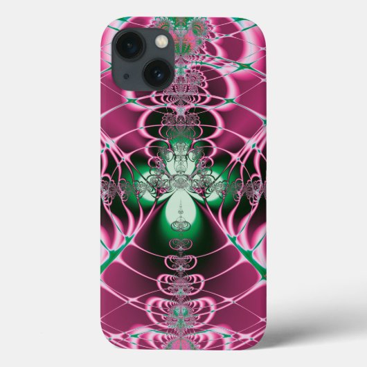 Abstract Art Red Flower Case-Mate iPhone Case (Achterkant)