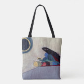 Abstract Art Shoulder Tas (Achterkant)