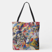 Abstract Art Shoulder Tas (Achterkant)