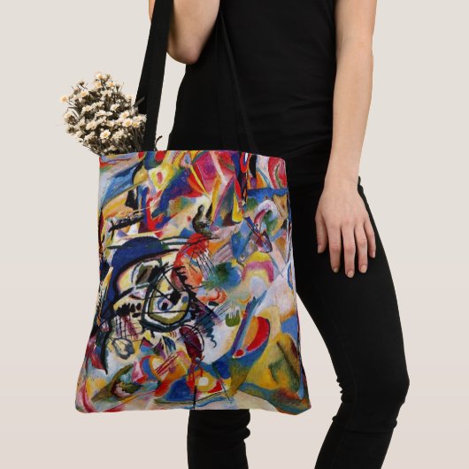 Abstract Art Shoulder Tas (Dichtbij)